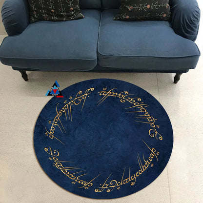 Lord of the Rings Round Movie Rug