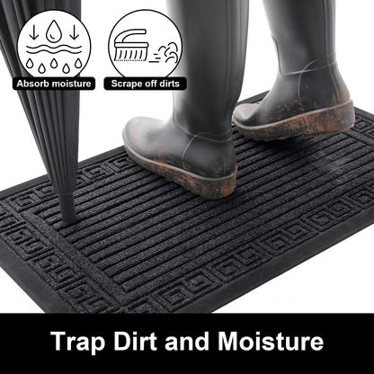 Olanly Low-Profile Dirt-Trapping Non-Slip Doormat