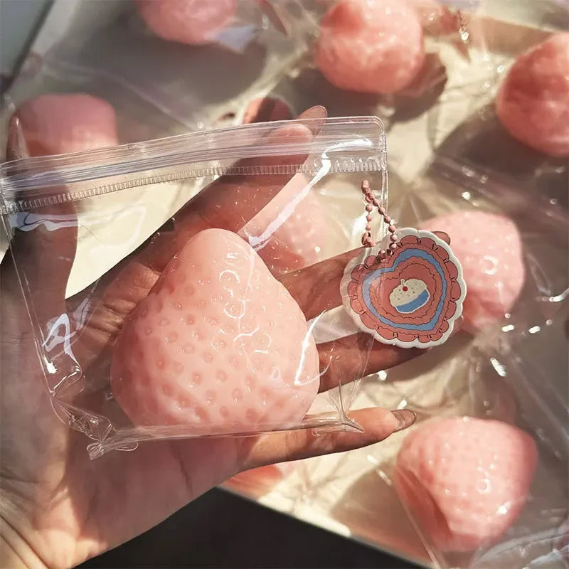 Strawberry Squishy Fidget Toy