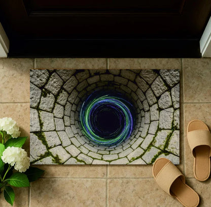 3D Illusion Abyss Door Mat