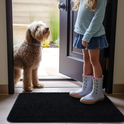 Olanly Dog Mud Absorbent Non-Slip Doormat
