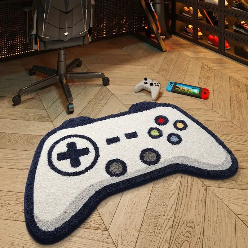 Creative Gamepad Bathroom Floor Mat Non-Slip Absorbent Toilet Door Rug E-Sports Room Carpet