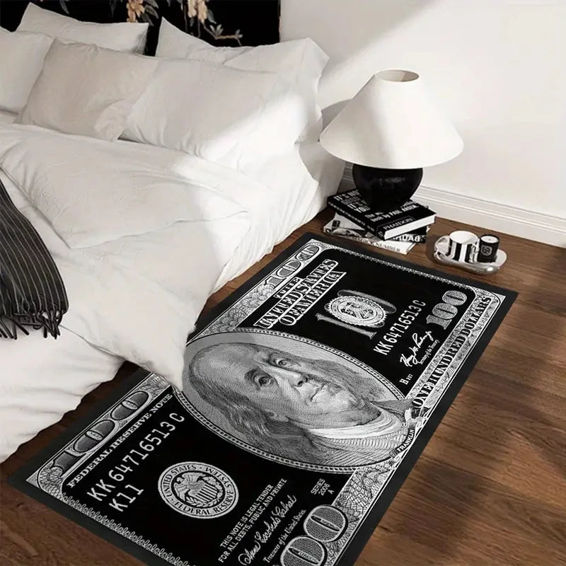 VIKAMA Dollar Stripe Creative Area Rug
