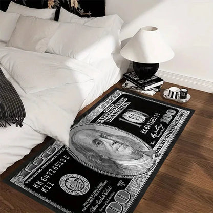 VIKAMA Dollar Stripe Creative Area Rug