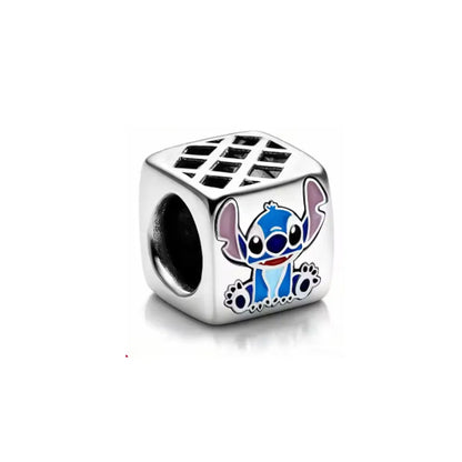 Disney 925 Silver Puppy Charm Bead For Bracelet Jewelry