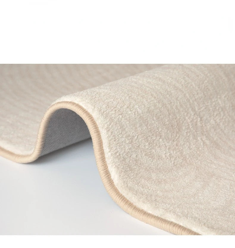 Japanese Minimalist Plush Non-Slip Area Rug