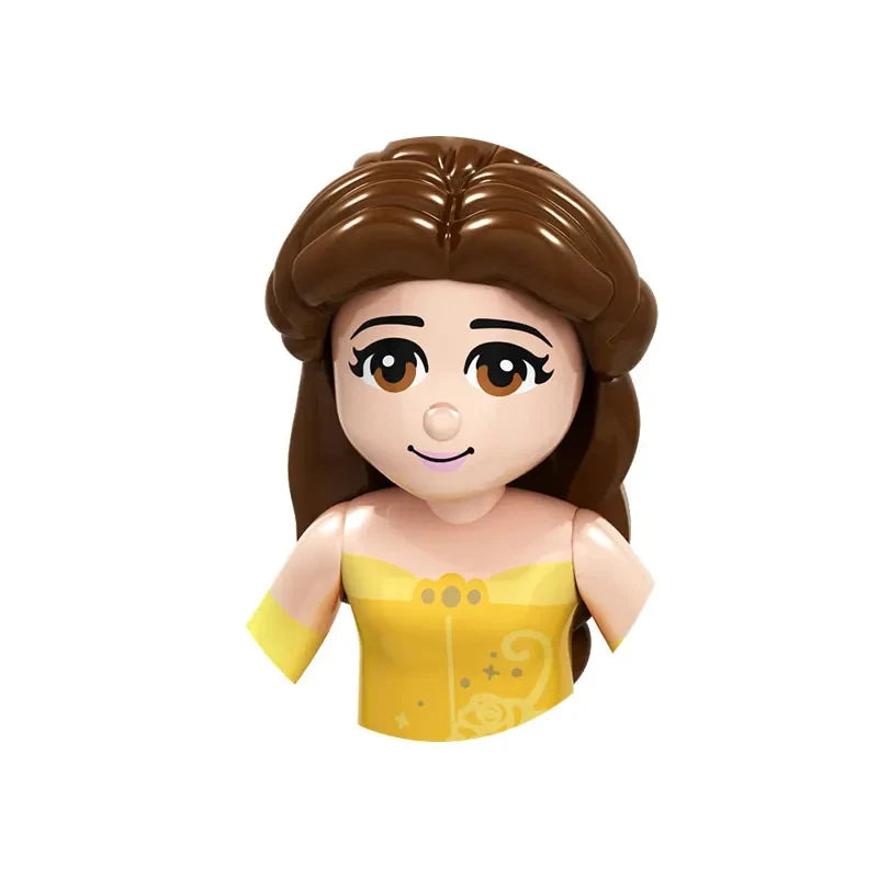 Disney Princess Character Building Blocks Toy Set