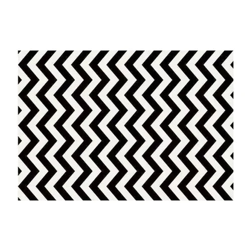 Nordic Zebra Pattern Fluffy Plush Non-Slip Area Rug