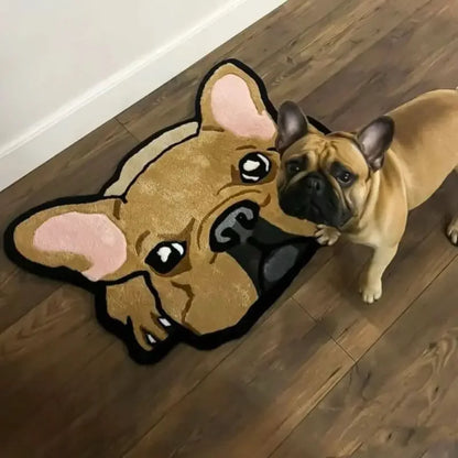 Cute Cartoon Cashmere Door Mat