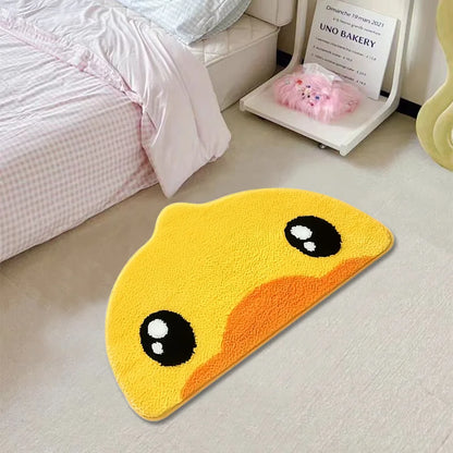 VIKAMA Cartoon Duck Carpet Soft Non-Slip Absorbent Bathroom Bedroom Floor Mat