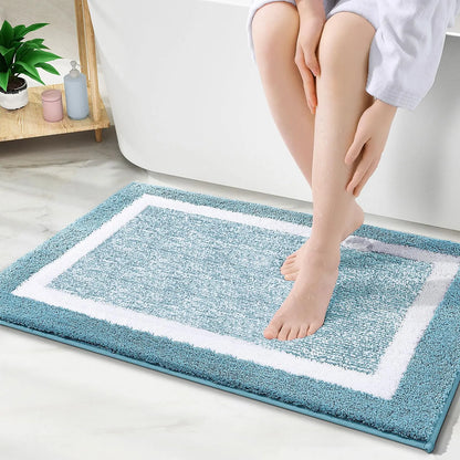 Olanly Microfiber Soft Non-Slip Bath Mat
