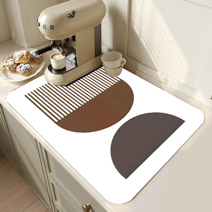 Rubber Super Absorbent Dish Drying Mat