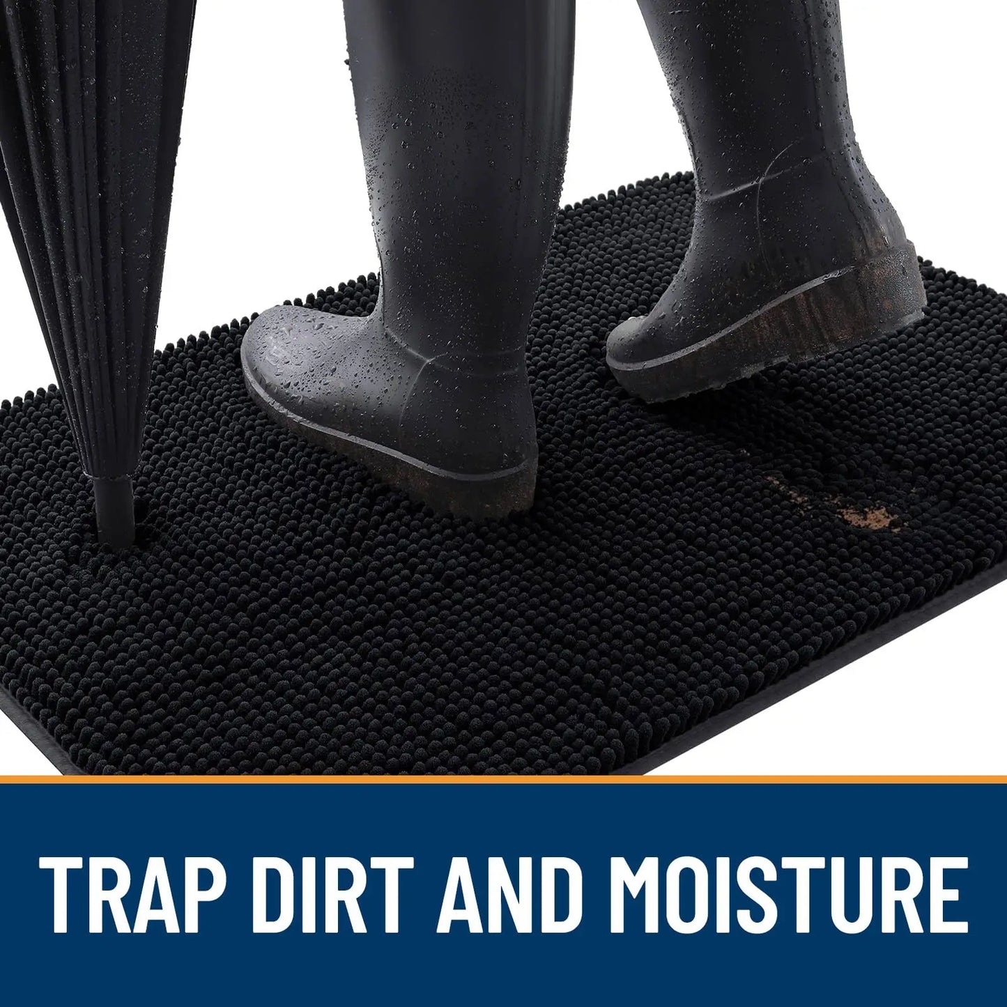 Olanly Dog Mud Absorbent Non-Slip Doormat