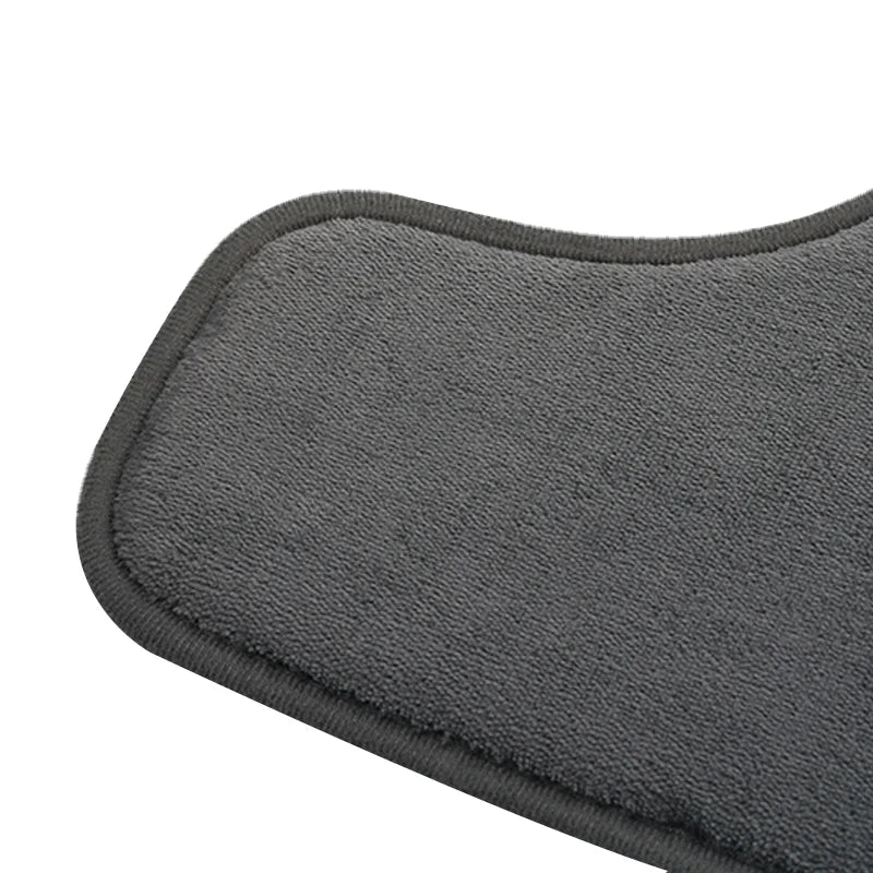 U-Shaped Bathroom Floor Mat Toilet Rug Absorbent Non-Slip Bath Mat Home Decor