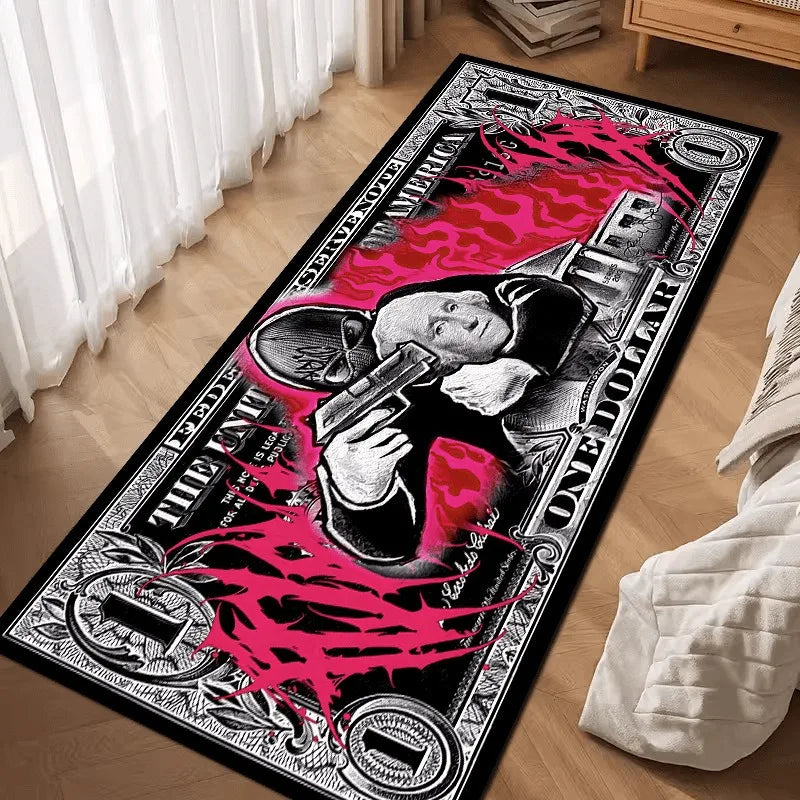 US Dollar Print Kitchen Mat Carpet