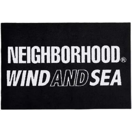 NEIGHBORHOOD NBHD SEA Nikko Silk Ring Entry Door Mat Non-Slip Trend Carpet
