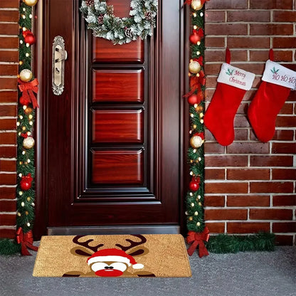 VIKAMA Merry Christmas Non-Slip Welcome Doormat