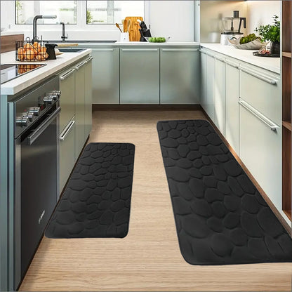 Large Size Kitchen Floor Mat Non-Slip Absorbent Machine Washable Soft Carpet