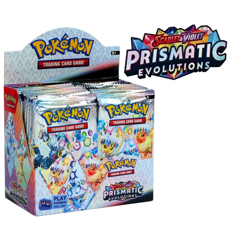 360PCS Pokemon English Booster Card Collection – Mega Evolution, Scarlet & Violet 151 Black Bolt