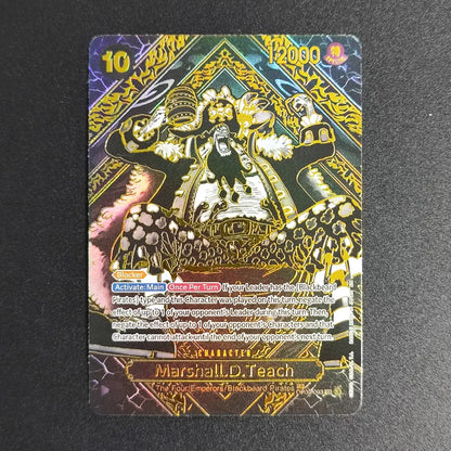 One Piece Gold Manga Luffy Teach SEC Card Set
