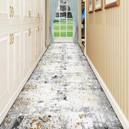 Nordic Abstract Long Corridor Runner Rug