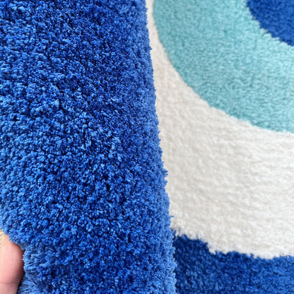 Evil Eye Tufted Minimalist Rug