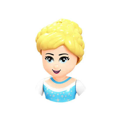 Disney Princess Character Building Blocks Toy Set