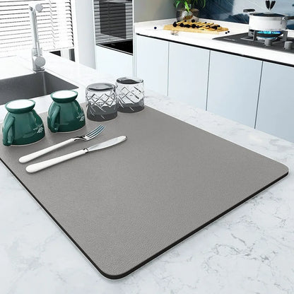 Minimalist Diatomaceous Earth Drying Mat