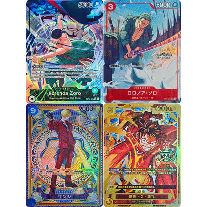 One Piece Roronoa Zoro OP12 020 Parallel Leader Card