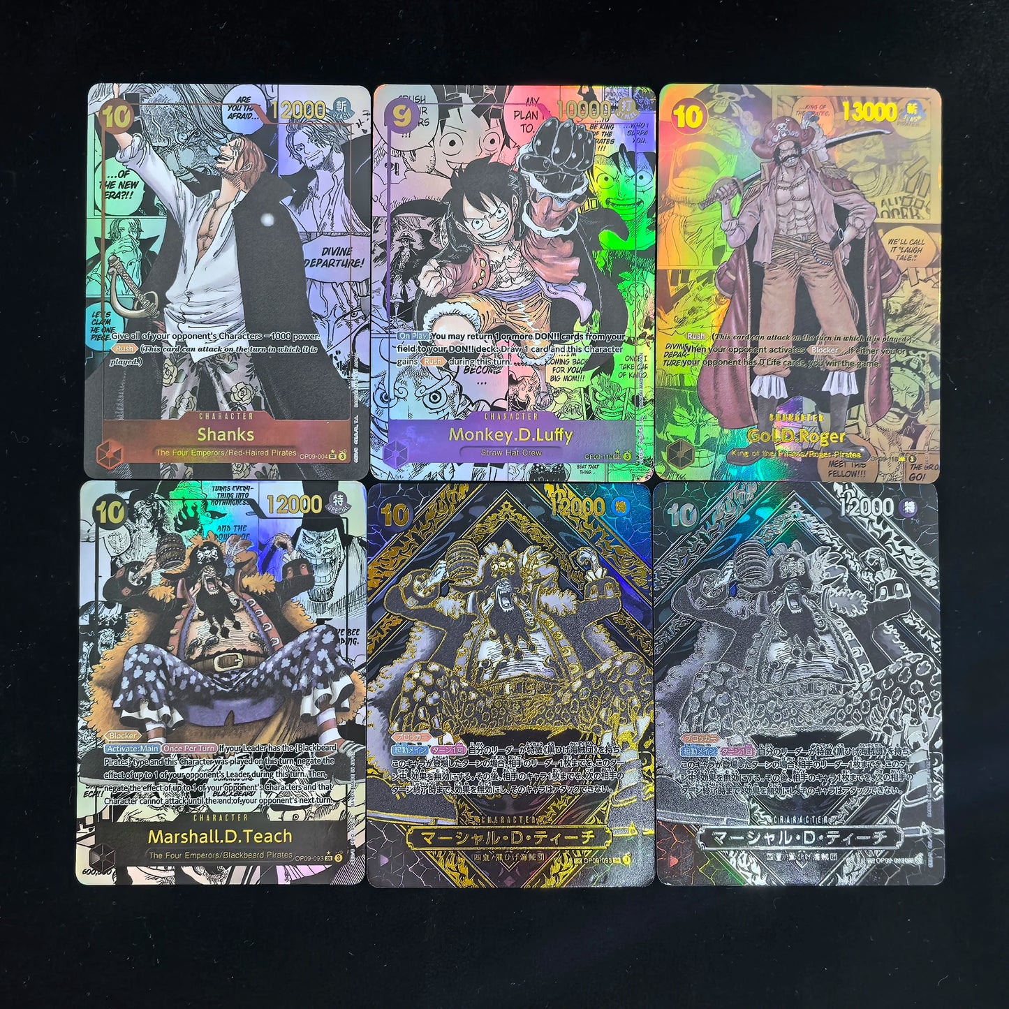 One Piece OP01 OP11 English Character Card Set 22 Cards