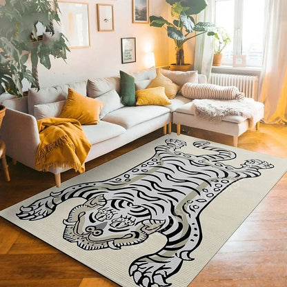 Bohemian Tiger Floral Rug
