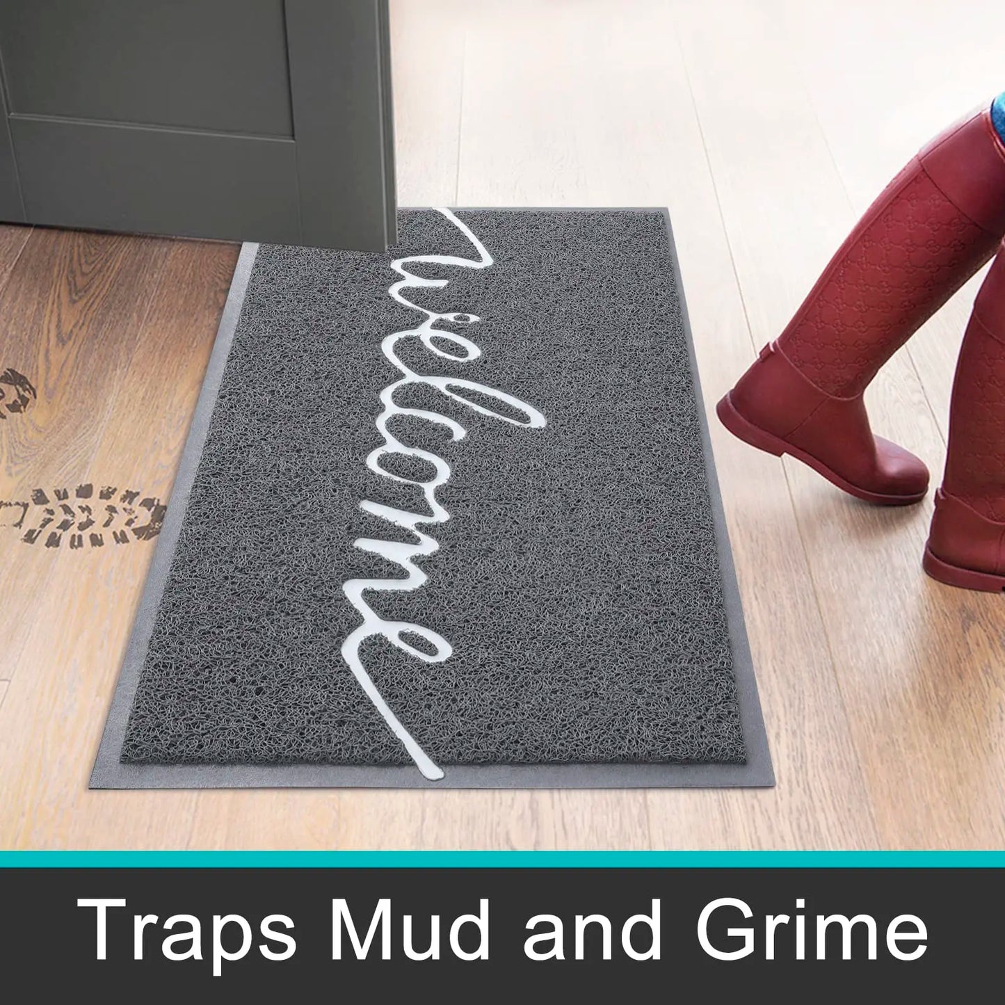 Olanly Dirt Trapper Non-Slip Entry Doormat