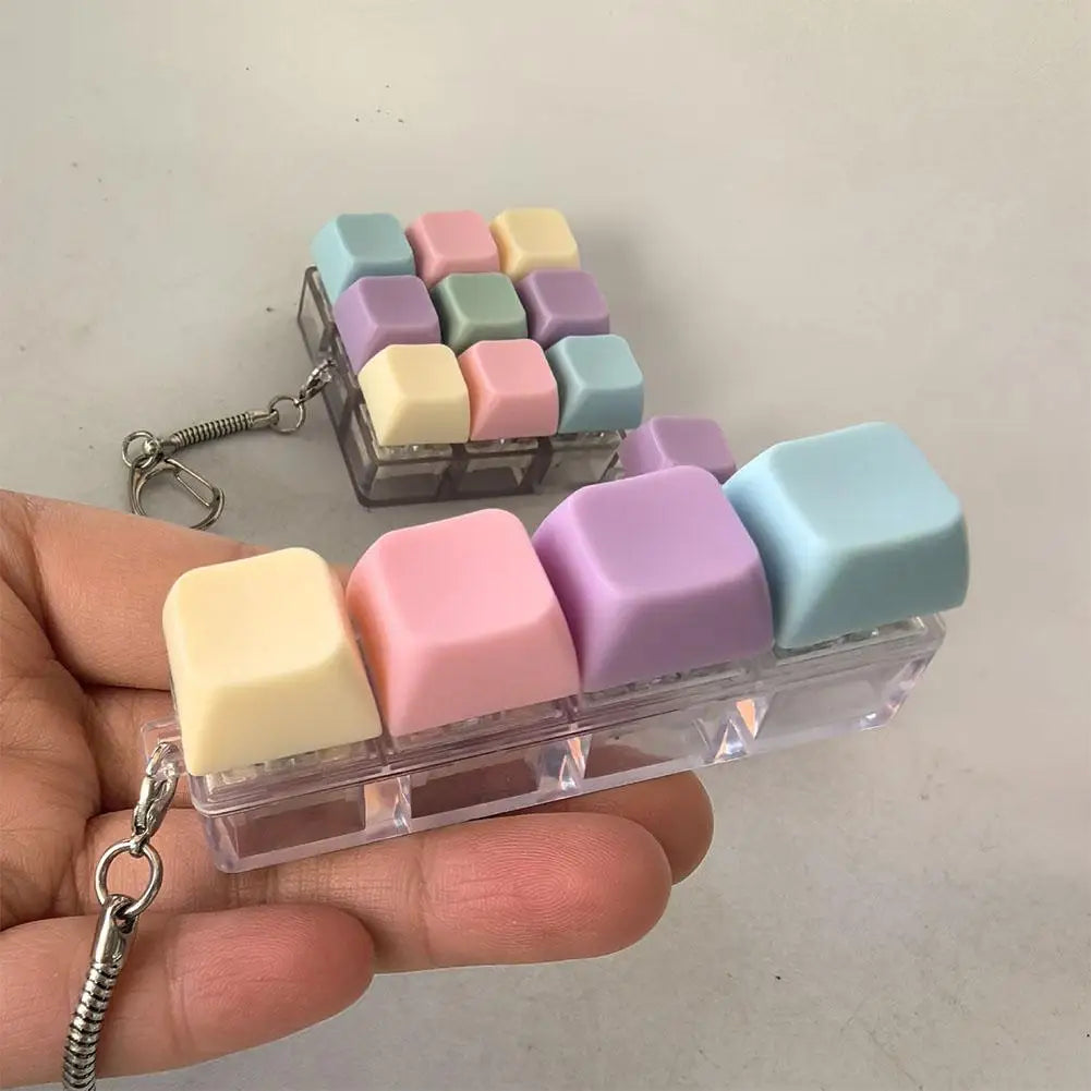 Mechanical Keyboard Fidget Keychain