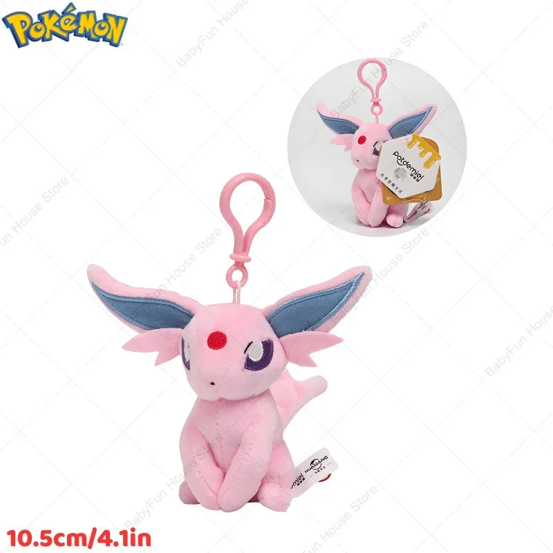 Pokemon Character Plush Toy Keychain Set