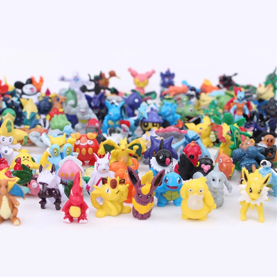 Pokemon Pikachu Anime Action Figure Toy Set 144 Styles