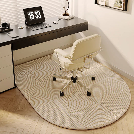 VIKAMA Study Floor Mat Non-Slip Computer Desk Chair Bedroom Bedside Carpet