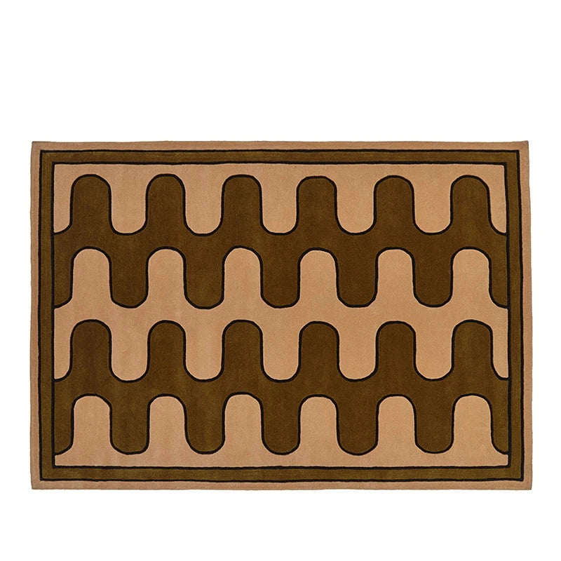 Nordic Vintage Irregular Washable Soft Area Rug