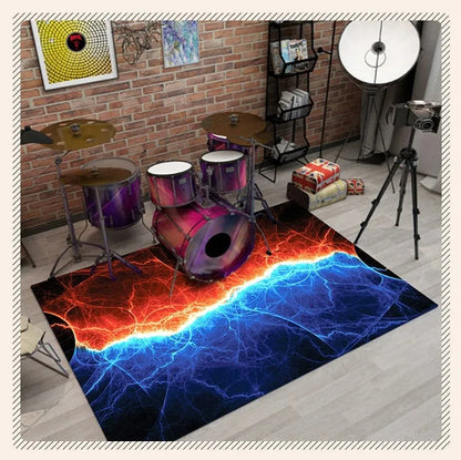 Electronic Drum Soundproofing Carpet Mat