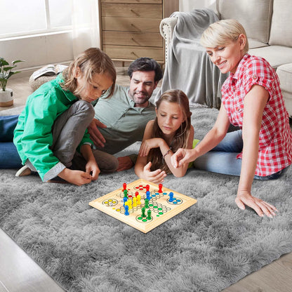 VIKAMA Ultra-Soft Puffy Indoor Area Rug