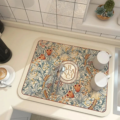 VIKAMA Kitchen Drain Absorbent Quick-Dry Table Mat