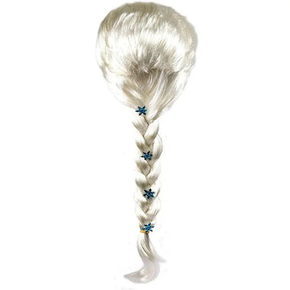 Disney Frozen Elsa Snow Queen Cape Costume Dress For Girls