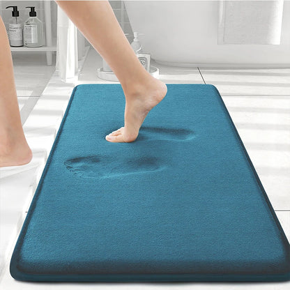 Olanly Silicone Memory Foam Non-Slip Bath Mat