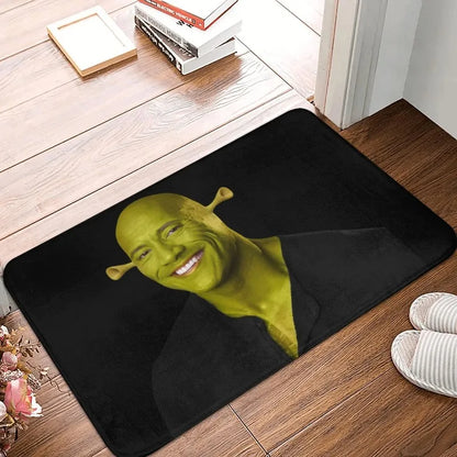 Dwayne “The Rock” Johnson Meme Doormat Anti-Slip Floor Mat Bathroom Kitchen Bedroom Rug Carpet