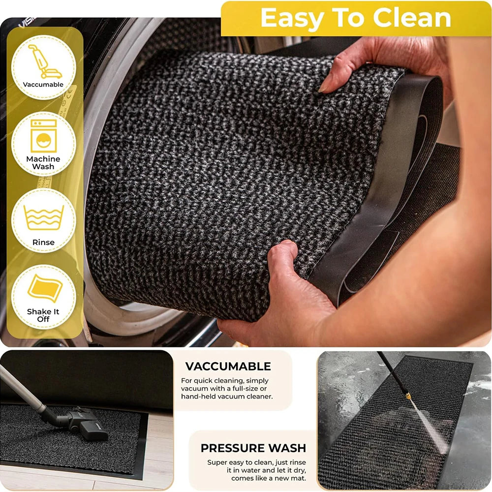 Heavy Duty Non-Slip Washable Doormat
