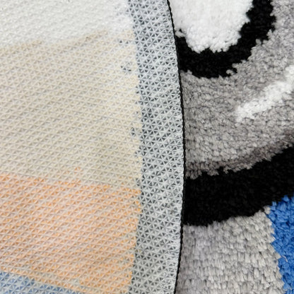 Round CD Tufted Non-Slip Rug