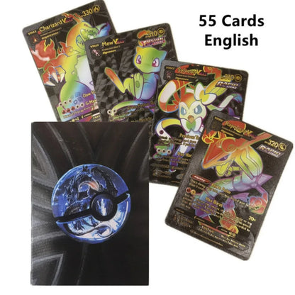 Pokemon VMAX GX EX Rare Card Box 55 Cards