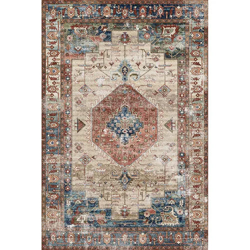 American Retro Minimalist Washable Non-Slip Area Rug