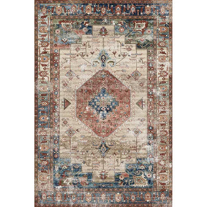 American Retro Minimalist Washable Non-Slip Area Rug