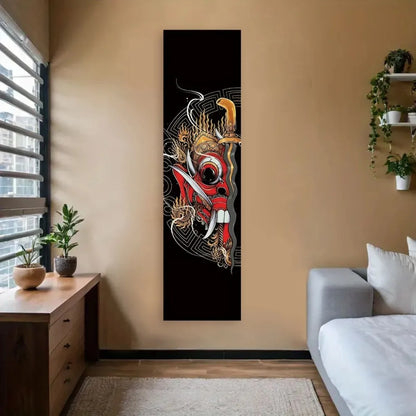 VIKAMA Japanese Wave Sun Wall Tapestry