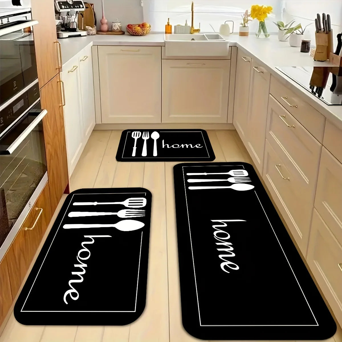 VIKAMA Kitchen Floor Mat Long Carpet Entrance Door Laundry Corridor Rug